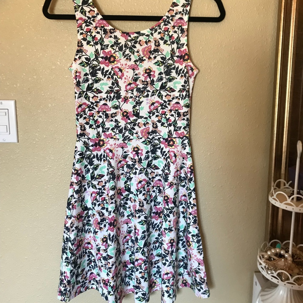 Floral skater dress